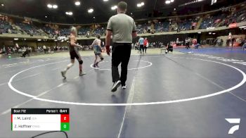 106 lbs Cons. Round 4 - Matthew Laird, Joliet Catholic Academy vs Zachary Hoffner, Bourbonnais