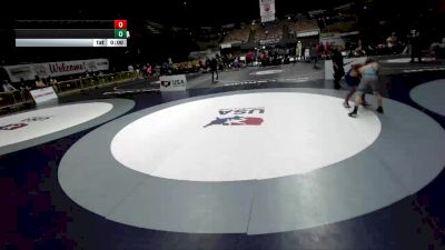 132 lbs Cons. Semis - Cole Cronan, Turlock High School Wrestling vs Jayden Ruiz, Granite Wrestling Club