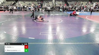 67-J lbs Quarterfinal - Santino Galtes, Yale Street vs Chael Wawrzynowicz, MarcAurele Youth