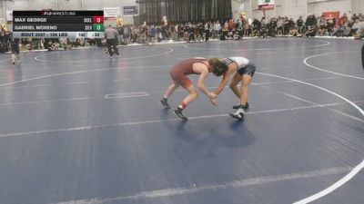 106 lbs Cons. Rd Of 64 - Gabriel Moreno, Silver vs Max George, DC Elite