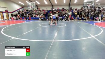 140 lbs Quarterfinal - Aubrey Martin-Hall, Bixby HS Girls vs Emily Beckley, Broken Arrow Girls