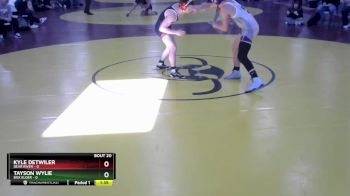 157 lbs Round 5 (8 Team) - Kyle Detwiler, Bear River vs Tayson Wylie, Box Elder