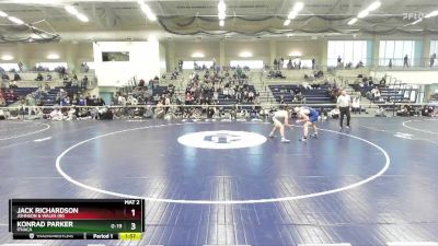 165 lbs 1st Place Match - Konrad Parker, Ithaca vs Jack Richardson, Johnson & Wales (RI)