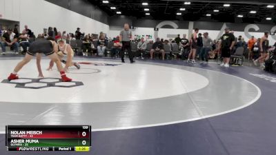 139 lbs Round 1 (6 Team) - Asher Muma, Olympia vs Nolan Meisch, Team Batty
