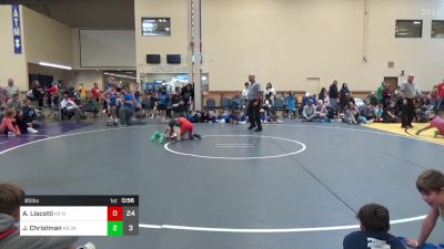 85 lbs Rr Rnd 3 - Antonio Liscotti, Silo WC K-8 vs John Christman, Third Monkey K-8