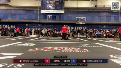 Hunter Lalonde vs Tamika Beauvais 2024 ADCC Montreal Open