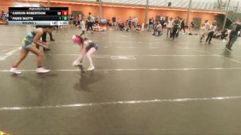 100 lbs Round 1 - Paris Watts, Storm Wrestling Center vs Carson Robertson, Club Venom