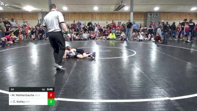 62 lbs Consi Of 8 #1 - Morgan Mehlenbacher, Atlanta vs Carter Kelley, Hop Bottom