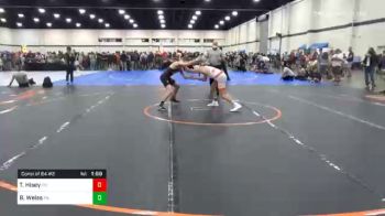 106 lbs Consolation - Tyler Hisey, OH vs Brock Weiss, PA