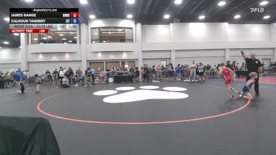 75-78 lbs Cons. Semis - James Bange, Backyard Bullies Wrestling Club vs Calhoun Tannery, JET