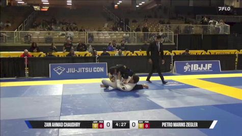 Pietro Marins Ziegler vs Zain Ahmad Chaudhry 2025 Pan Jiu Jitsu IBJJF Championship