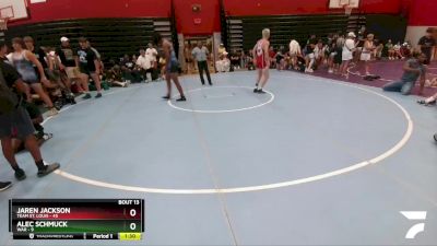 185 lbs Round 5 (6 Team) - Jaren Jackson, Team St. Louis vs Alec Schmuck, WAR