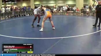 126 lbs Semis & Wb (16 Team) - Sammy Gardner, Rosewood vs Ryan Million, Franklin Black