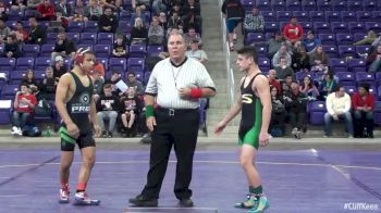 126 lbs Final - Beau Bartlett, Sunkist Kids vs Joshua Saunders, Sunkist Kids