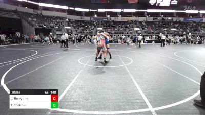 288 lbs Final - Jayden Berry, Other vs Traun Cook, Canton High School