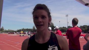 Princeton's Cecilia Borowski after running 2 sec PB in 800 for new NCAA lead