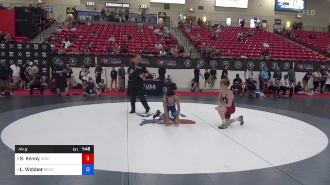 41 kg Cons Semis - Sean Kenny, New Jersey vs Loc Webber, Beast Mode ...