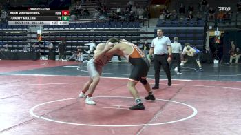 285 lbs Quarterfinal - John Vinciguerra, Penn vs Jimmy Mullen, Virginia Tech