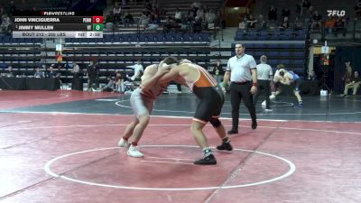 285 lbs Quarterfinal - John Vinciguerra, Penn vs Jimmy Mullen, Virginia Tech