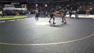 175 lbs Quarterfinal - Adrien Reyes, Clovis (CS) vs Isai Fernandez, St. John Bosco (SS)