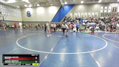 104 lbs Cons. Round 2 - Ander Kentch, Northside Wrestling Club vs Bensen Moyes, Syracuse