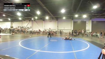 87 lbs Final - Shane Graybill, California Grapplers vs Knight Rapoza, Unattached