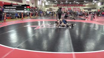 130 lbs Round 2 - Adler Oleszak, Askren Wrestling Academy vs Parker Oellien, Nowthen
