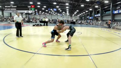 120 lbs Rr Rnd 1 - Becket Geary, Team Diamond Fish - HSB vs Dylan Sierra, Filipe Trained Wrestling Academy - HSB