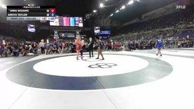 235 lbs Champ. Rd Of 32 - Anna Bozanic, CA vs Arkiya Taylor, AR