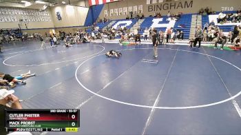 55-57 lbs Round 1 - Cutler Phister, Team Prestige vs Mack Probst, Wasatch Wrestling Club