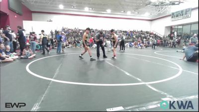 120 lbs Consolation - Israel Garcia, OKC Saints Wrestling vs Fernando Sierra, OKC Saints Wrestling