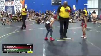 64 lbs Round 5 (8 Team) - Eli Armstrong, Backyard Brawlers vs Mason Morrison, American Gladiators
