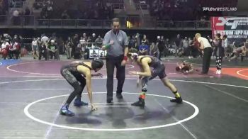 95 lbs Quarterfinal - Jasper Arellin, Rio Rancho Jr Wrestling vs Keaton Pickering, Bayfield Wolverines