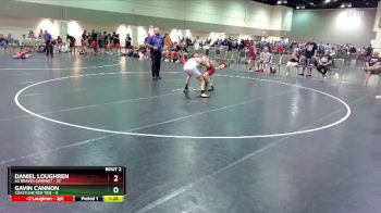 145 lbs Round 1 (6 Team) - Gavin Cannon, Coastline Red Tide vs Daniel Loughren, LG Braves Garrnet