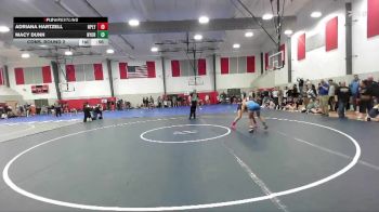 120 lbs Cons. Round 2 - Adriana Hartzell, New Plymouth vs Macy Dunn, Nyssa