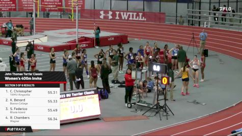 Women's 400m Invite, Finals 4