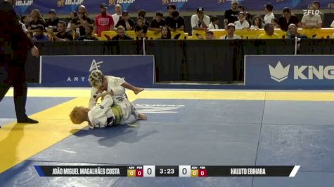 Haluto Ebihara vs João Miguel Magalhães Costa 2026 Pan Kids Jiu-Jitsu IBJJF Championship