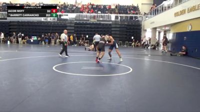 184 lbs Champ. Round 2 - Jacob Mott, Santa Ana College vs Barrett Carrancho, Santa Rosa Junior College