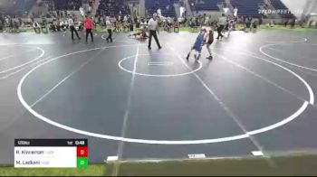 120 lbs Consi Of 8 #2 - Ryder Kinneman, Thorobred WC vs Mikey Ladkani, Tesoro HS