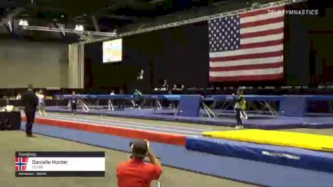 Danielle Hunter - Tumbling, CCT&T - 2021 USA Gymnastics Championships