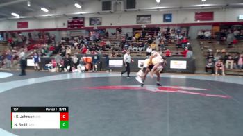 157 lbs Semifinal - Gabe Johnson, Central Oklahoma vs Nate Smith, Pitt.-Johnstown