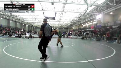 285 lbs Consi Of 8 #1 - Joseph Calandro, Branford vs Jayden Gravel, Guilford