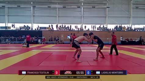 Francisco Testolin vs Ladislao Montebro 2025 ADCC South American Championship