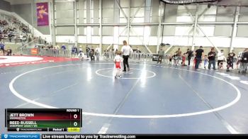 42-42 lbs Round 1 - Jett Brown, Washington vs Reed Russell, Sandpoint Legacy WC