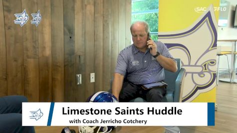Replay: Saints Huddle with Jerricho Cotchery | Oct 7 @ 12 PM