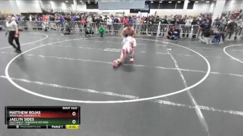 190 lbs Cons. Round 4 - Matthew Rojas, Wrestling University-FL vs Jaelyn Sides, Southwest Timberwolves Kids Wrestling Club