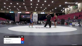 78 lbs 5th Place - Samuel Reading, Idaho vs Ashton Buswell, Las Vegas Wrestling Club