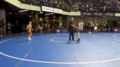 84 lbs Champ. Rd Of 16 - Mac Heysinger, Mustang Wrestling Club vs Tom Harrington, Bad Karma Wrestling Club