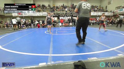 100 lbs Rr Rnd 3 - Jonah Roberts, HURRICANE WRESTLING ACADEMY vs Tyler Howell, Raw Wrestling Club