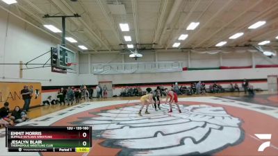 135-160 lbs 1st Place Match - Jesalyn Blair, Thermopolis Wrestling Club vs Emmit Morris, Buffalo Outlaws Wrestling